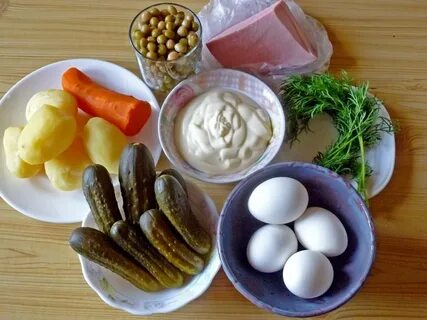 Какие ингредиенты для зимнего салата
