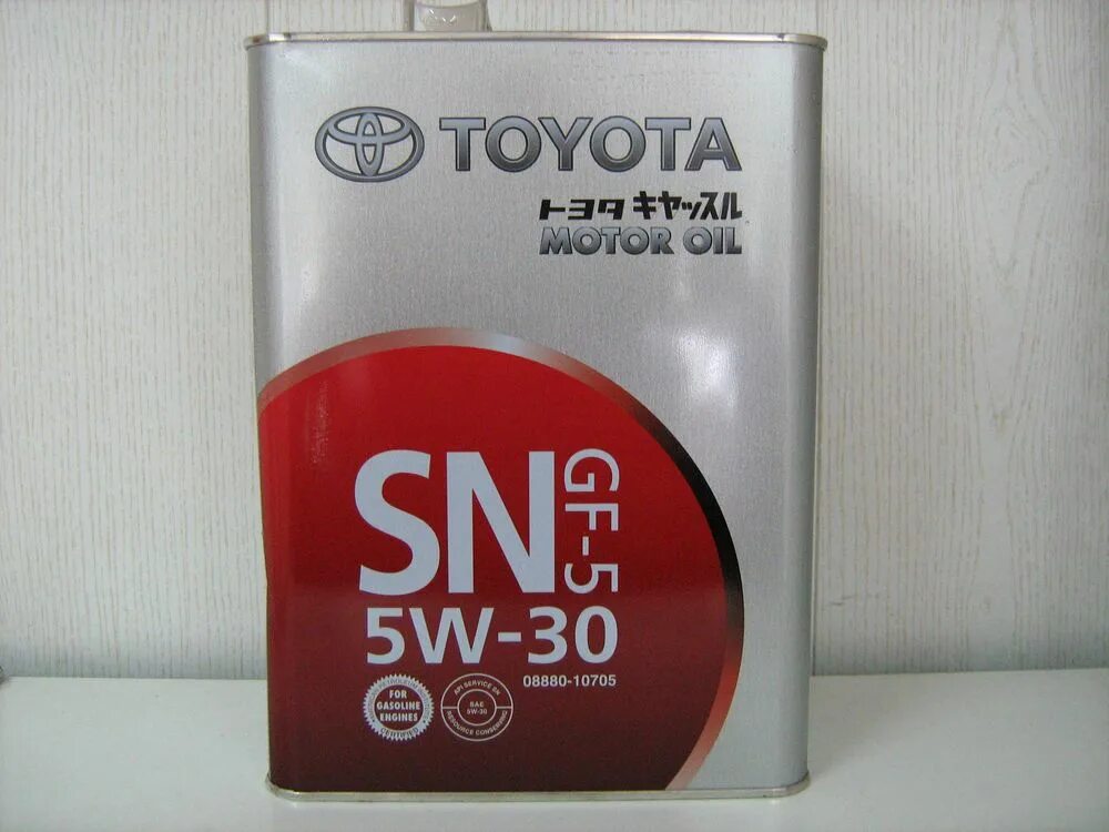 Toyota 5w-30 SN gf-5. Toyota Motor Oil SN 5w-30. Toyota 5w30 SN/CF gf-5 (4л). Тойота 5w30 gf6a.