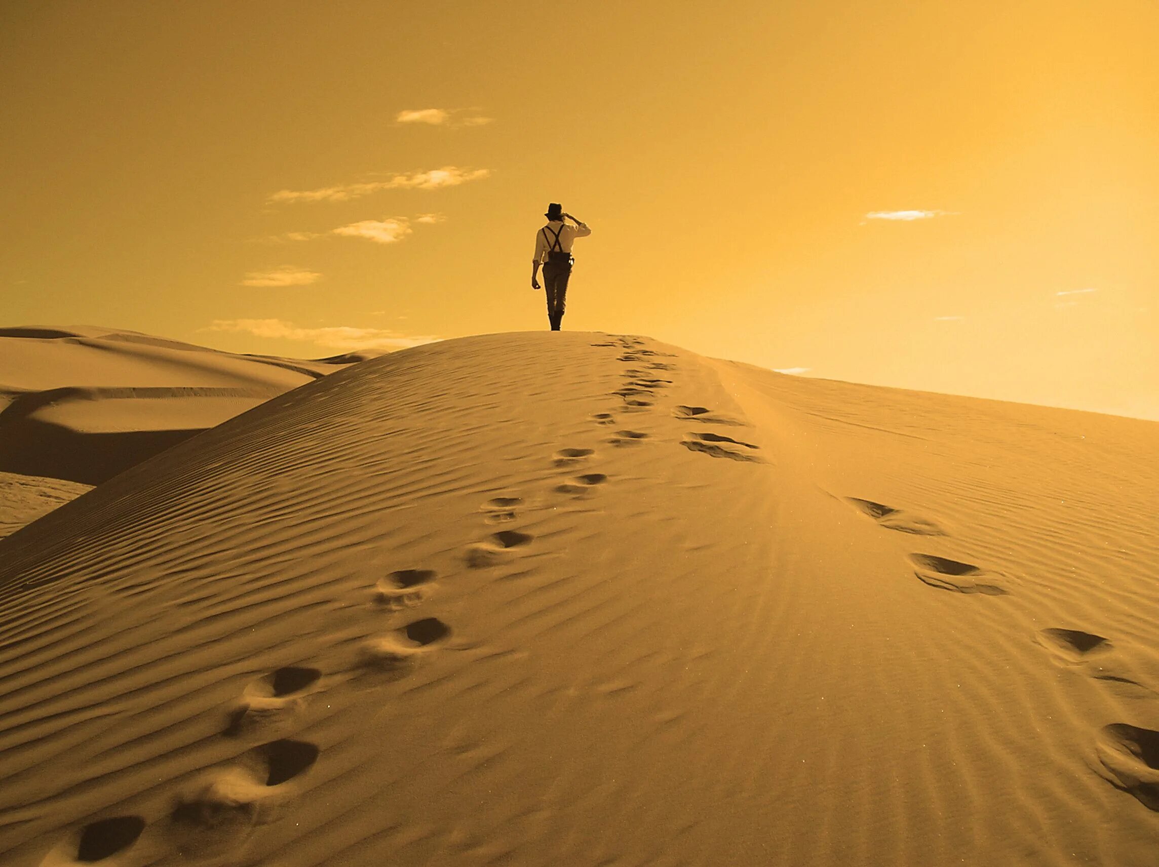 Sand walk