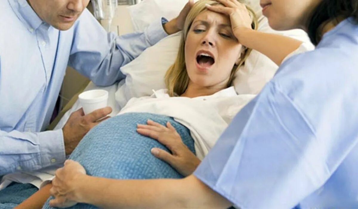 Фото роды беременной