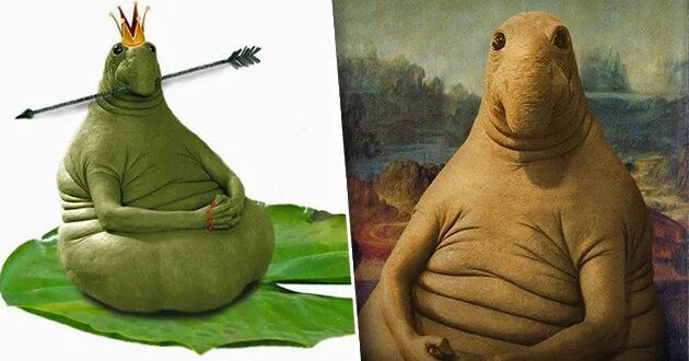 В каком году появился мем ждун Homunculus loxodontus Wikipedia