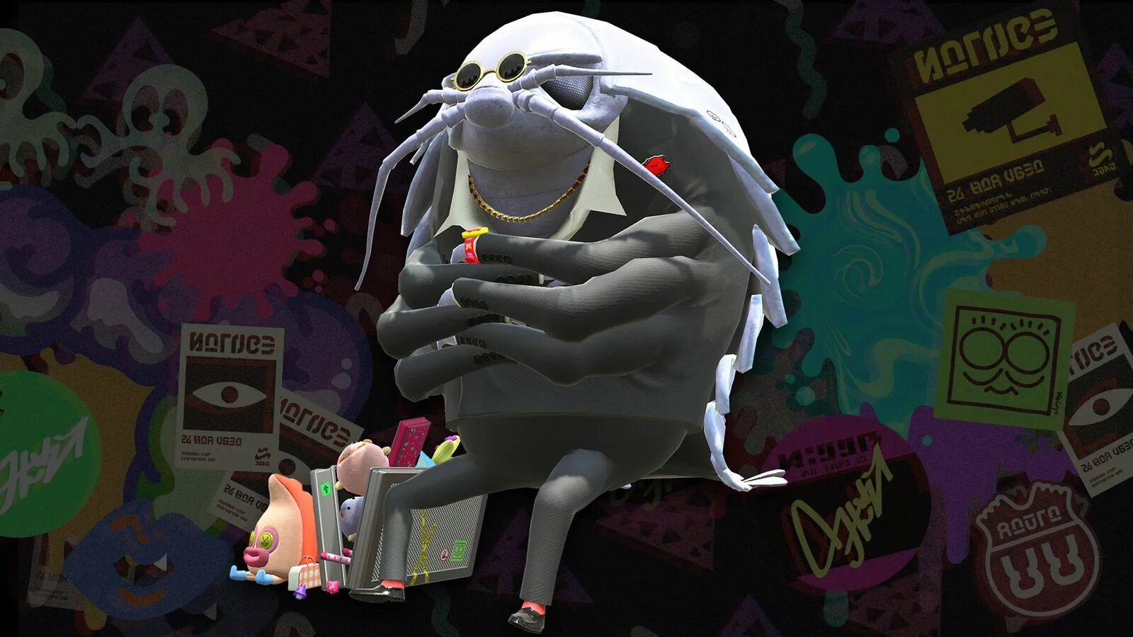 Octo the greedy astd. Когти окто octo claw. splatoon iso padre. octo_rotarum.