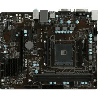 Материнская плата msi a320m pro e