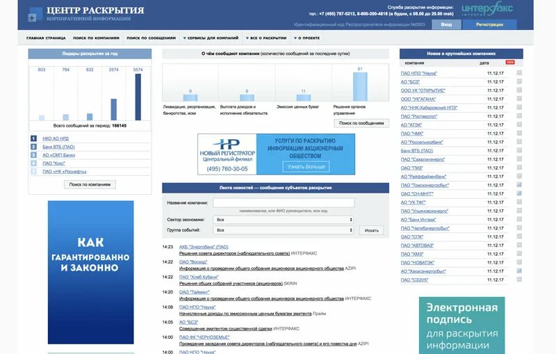 Интерфакс раскрытие информации. Центр раскрытия информации Интерфакс. E-Disclosure. Центр раскрытия корпоративной информации.