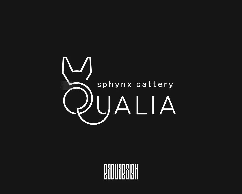 Qualia кошки. Квалиа. Проблема Квалиа. B logo Design cattery.