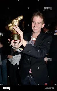 Danny D with his awards Television X 'Shafta' Awards 2012 Stock P...
