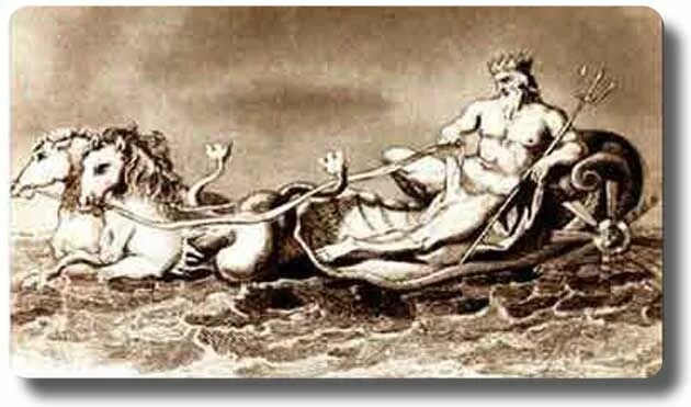 Кто из сыновей посейдона стал созвездием. Уолтер крейн кони нептуна. Зевс картина. Посейдон на колеснице бог древней греции. Посейдон (мифология).