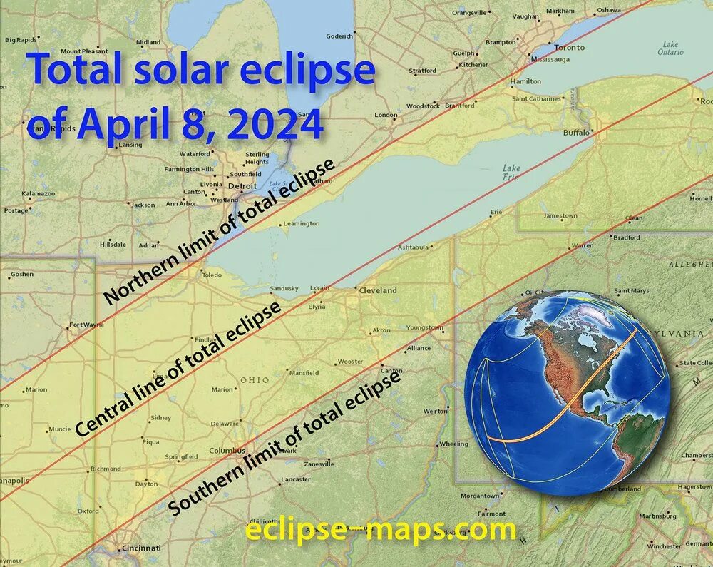 Когда будет солнечное затмение 8 апреля 2024. 2024 Solar Eclipse. Solar Eclipse Map. Эклипс 2024. Total Solar Eclipse.