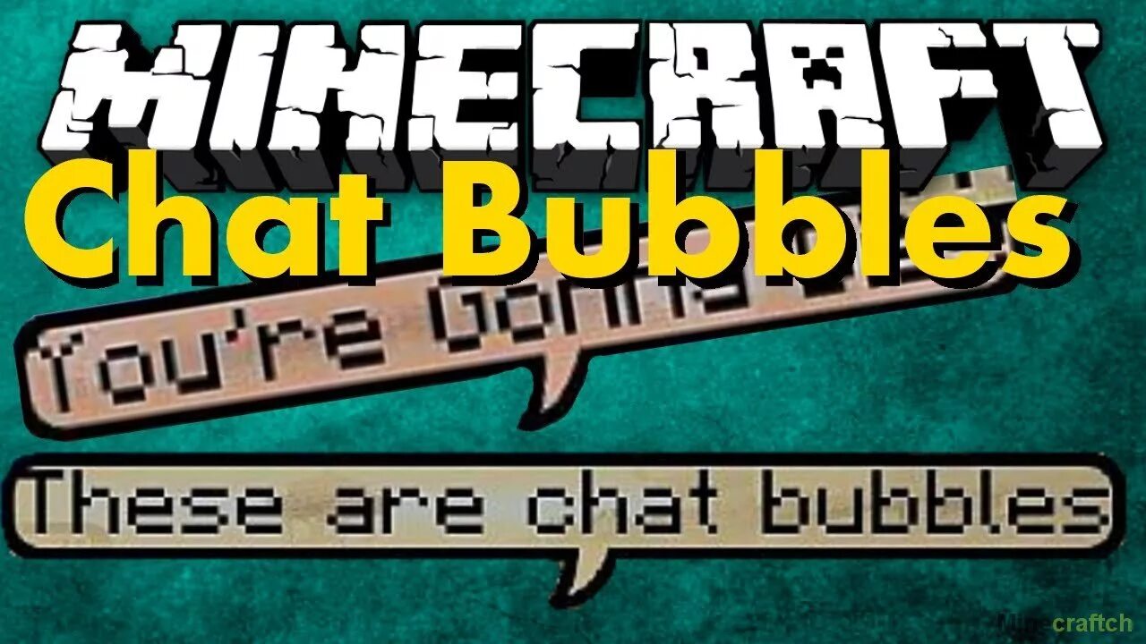 Добавь бабл. Minecraft Bubble chat. Мод на chat Bubbles. Bubbles мод майнкрафт. Chat Bubbles 1.12.2.