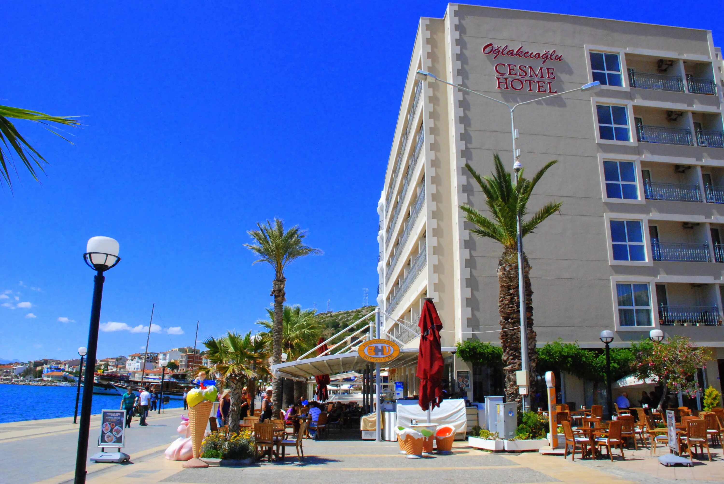 Med cesme в реальном времени. Cesme. Hotel Alesya Cesme.