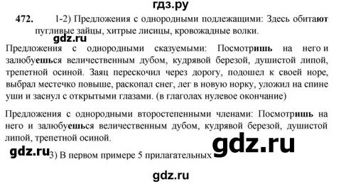 Русский язык 5 класс учебник упражнение 466