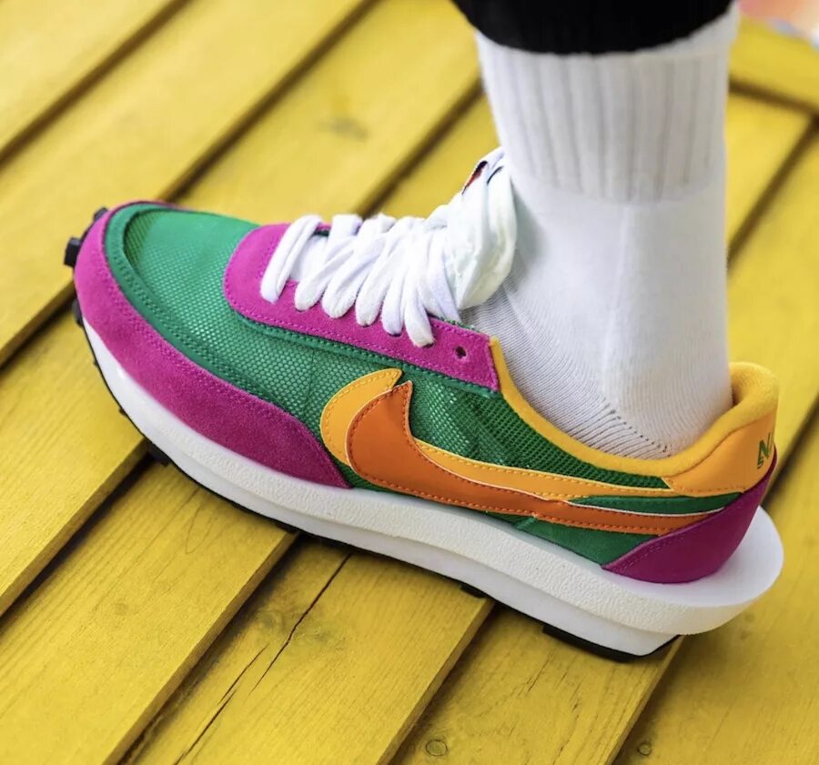 Sacai x nike. Найк ldwaffle Sacai. Nike Sacai LDV Waffle. LD Waffle Sacai. Nike Sacai 2.