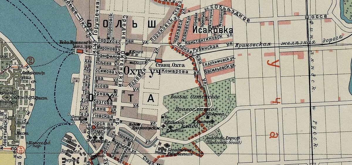Старые карты охты. Карта малой охты в спб. Карта малой охты. Малая охта на старых картах. Большая охта карта историческая.