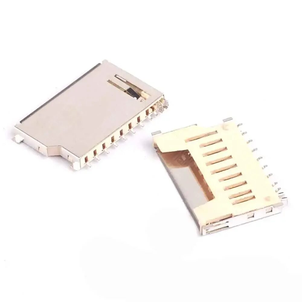 SD Card разъем. Разъемы для слот карты MICROSD TF. Коннектор карты памяти СД. Плата для держателя микро SD карты.