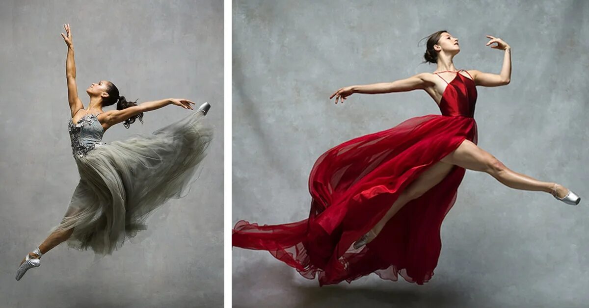 Элегантные танцевальные позы платье. Фотограф Ken Browar. Ailey Roper.