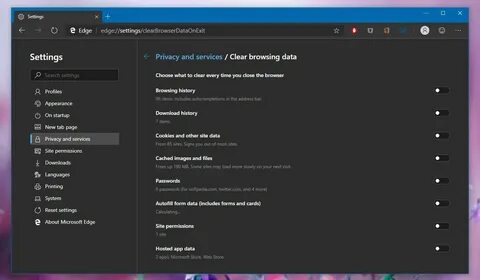 Edge setting
