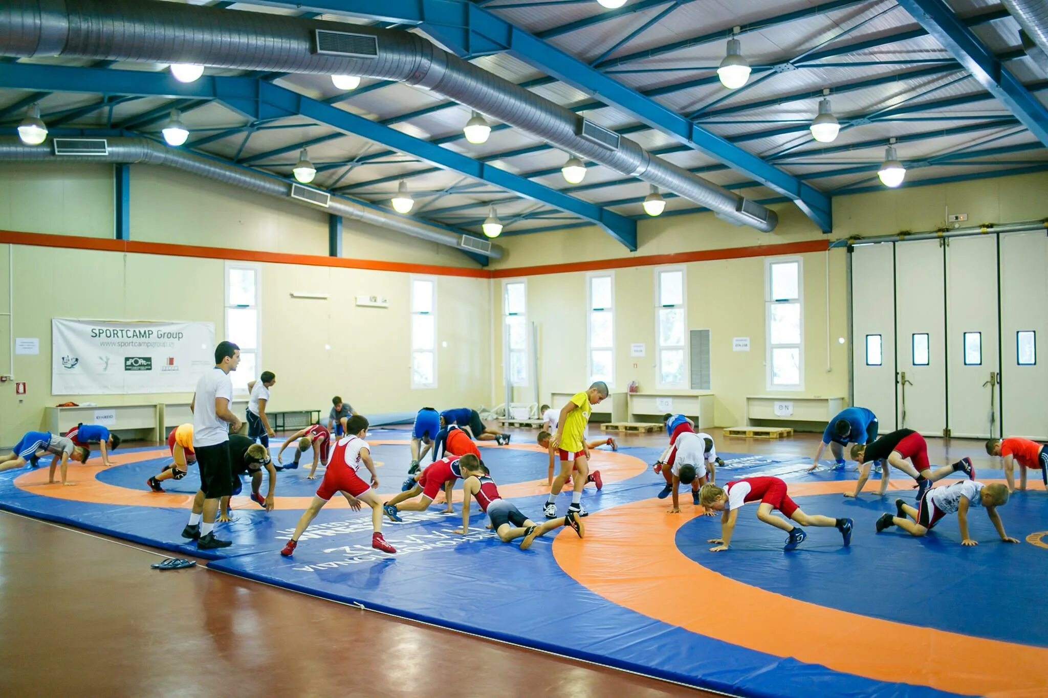 Sport Camp Греция. Спортивный центр. Спортивная инфраструктура. Учебно спортивные сооружения. Квардробика