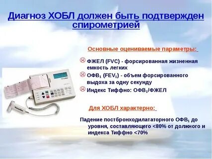 Диагностика хобл