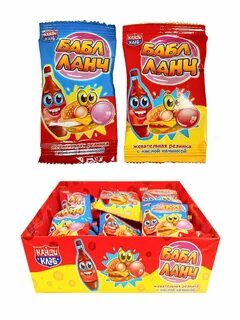 Жевательная резинка с начинкой