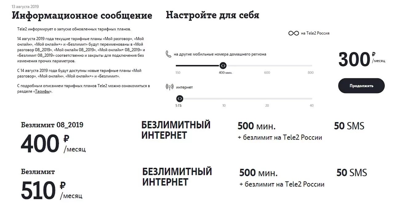 Тариф 500 рублей. Теле 2 архивные тарифные планы. Безлимит 2019 теле2. Сотовый оператор теле 2 тарифные планы с безлимитным интернетом.