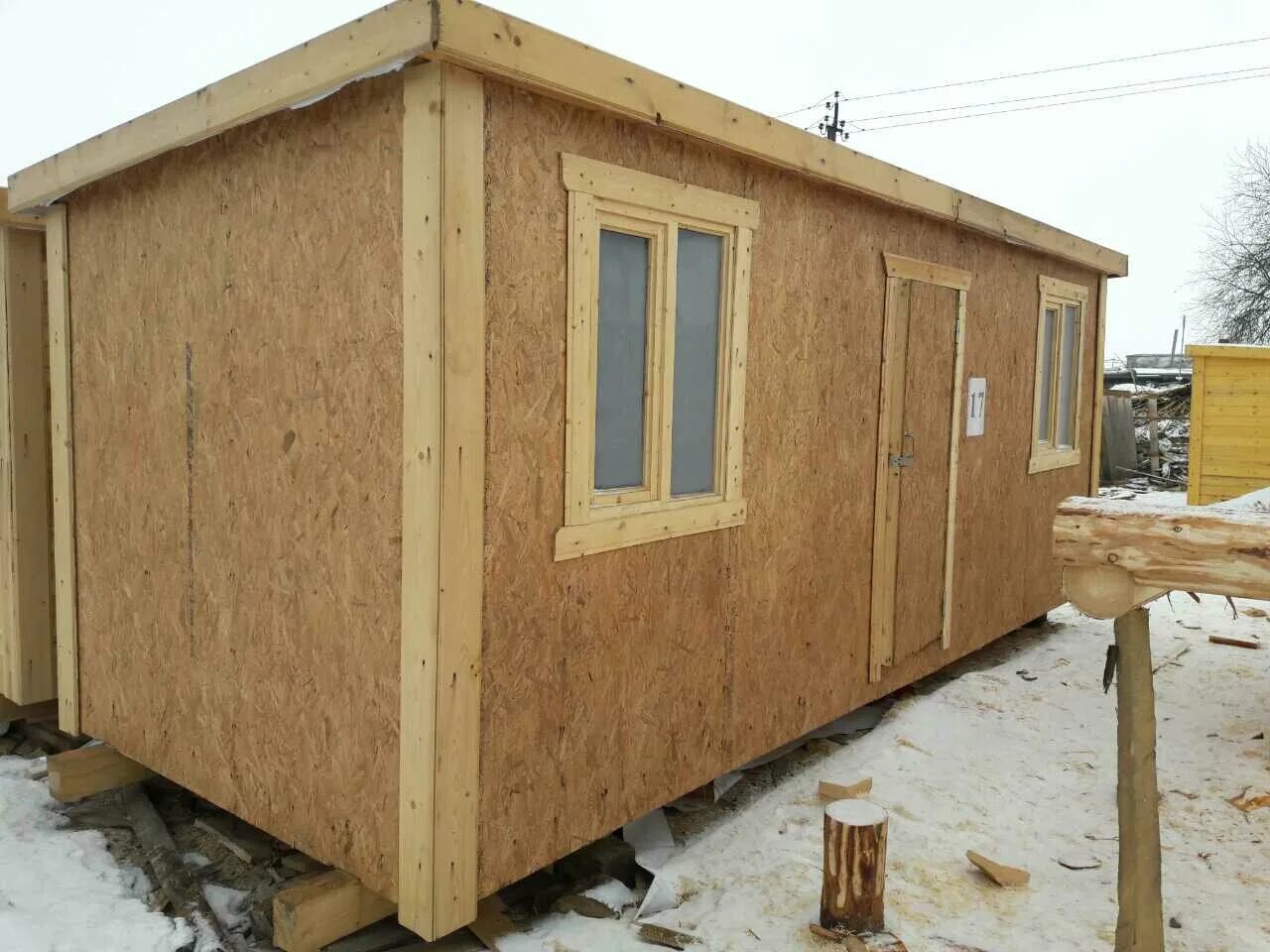 хозблок 2,5 х 1,25 усб. бытовка утепленная. вагончик бытовка из осб. сарай из осб 2на2. вагончики из osb панелей.