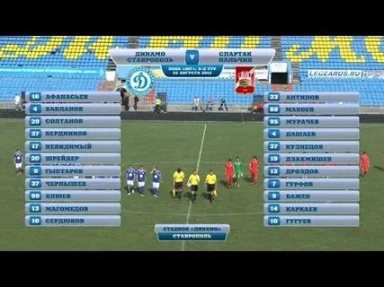 Динамо ставрополь нальчик