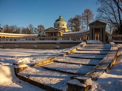 Архангельское зимой