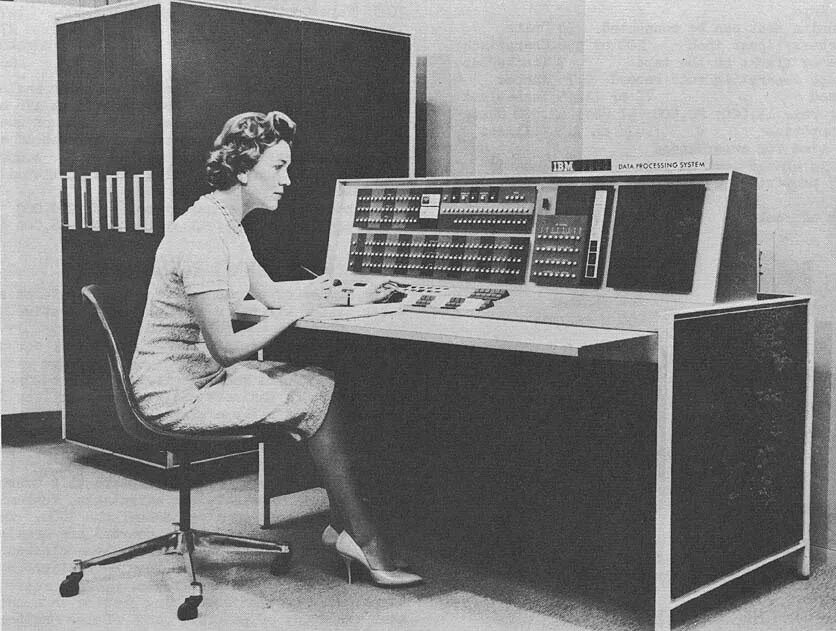 Транзисторные компьютеры (IBM 7094). IBM 2 поколения. Второе поколение — транзисторы (1955-1965). IBM на транзисторах 7090.