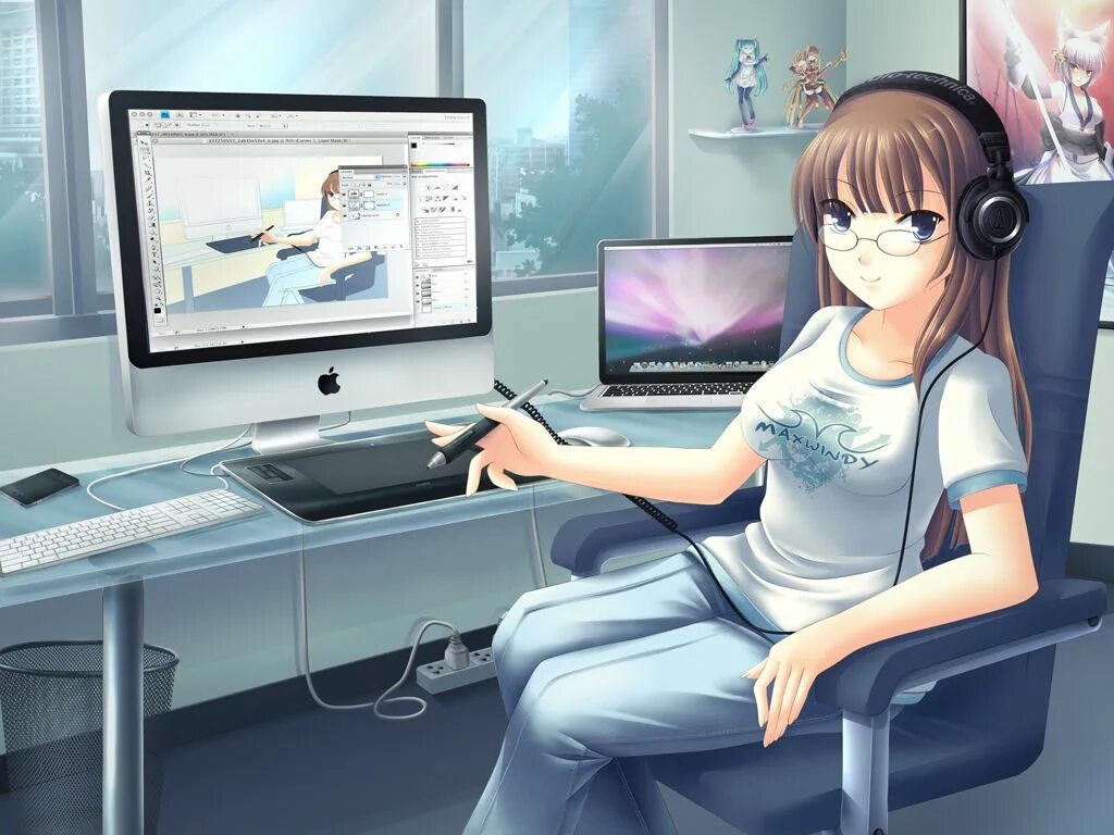 My new computer works