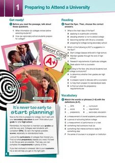 Universities exercises