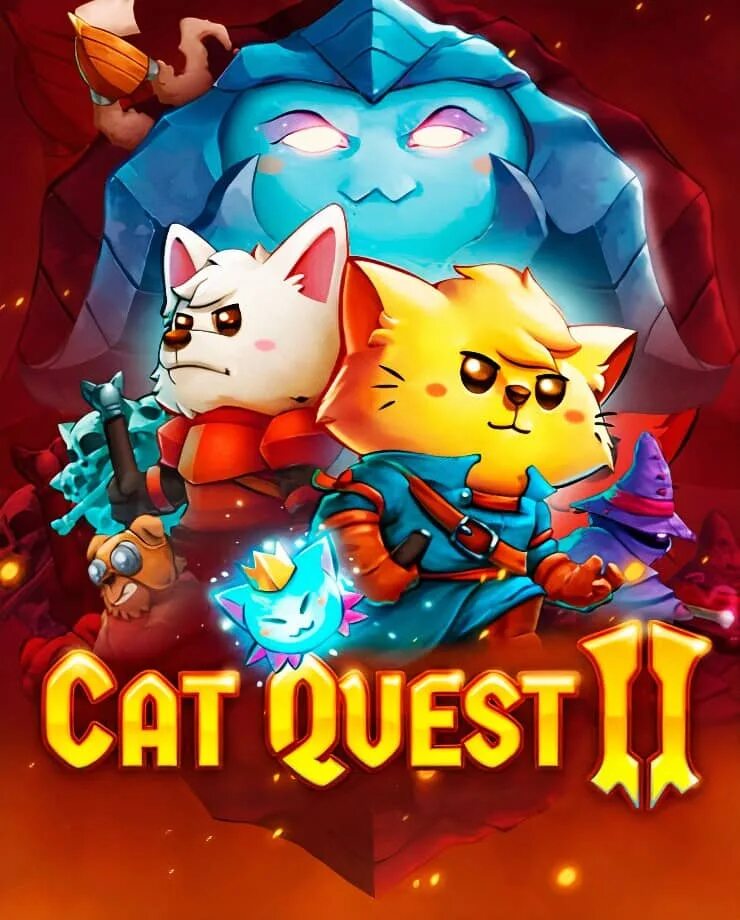 Игра cat quest. Cat Quest II: the Lupus Empire. Кот квест. Кошачий квест 2.