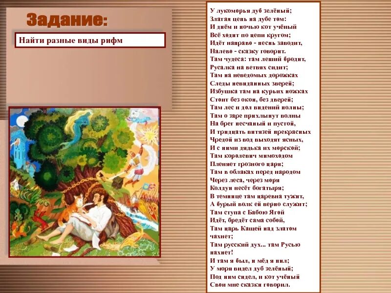 Пушкин а.с. "у Лукоморья дуб зеленый...". Лукоморье дуб зелёный стих Пушкин. Стихотворение у Лукоморья дуб зеленый златая цепь на дубе том. Рэп у лукоморья