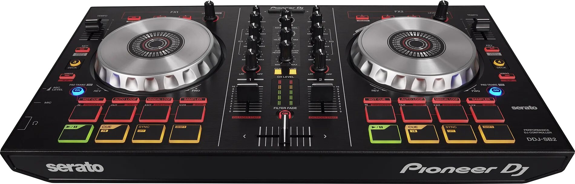 Дж установка. Pioneer DDJ sb2. Контроллер Pioneer DDJ-sb2. Пульт Pioneer DDJ-sb2. DJ контроллер Pioneer DDJ SB.