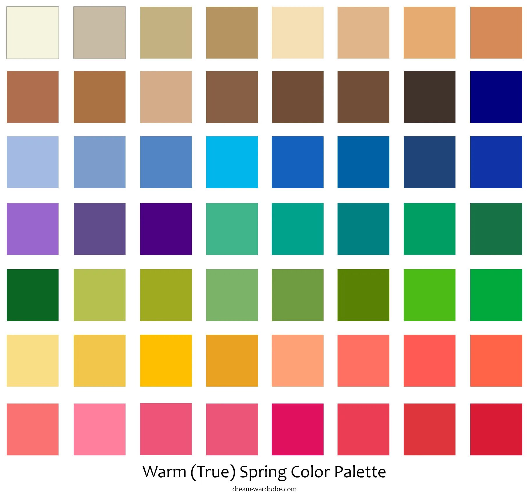 True Spring Palette. Warm Spring Color Palette. Палитра настоящая. True Spring Palette 12blueprints. True spring