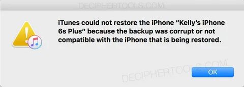 Backup repair