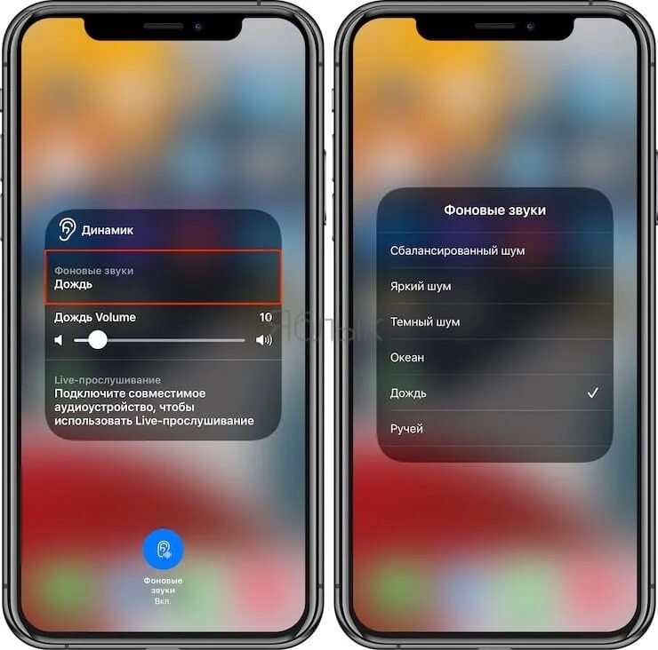 Что такое Фоновые звуки в айфоне. Обновление IOS 15. Звук IOS. Фоновые звуки и динамик в айфон. Включи звук 15