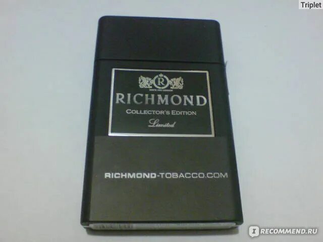 Сигареты Ричмонд КОЛЛЕКТОРС эдишн Richmond. Сигареты Richmond Collector's Edition. Сигареты Ричмонд 1903. Сигареты Richmond Black Edition.