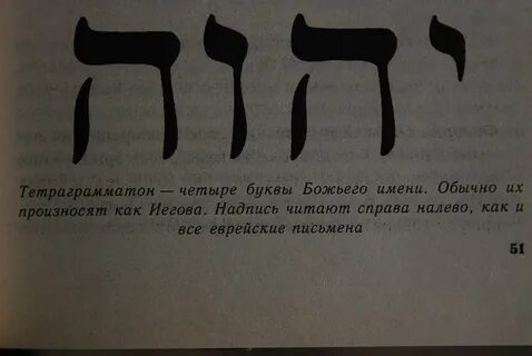 4 имени бога