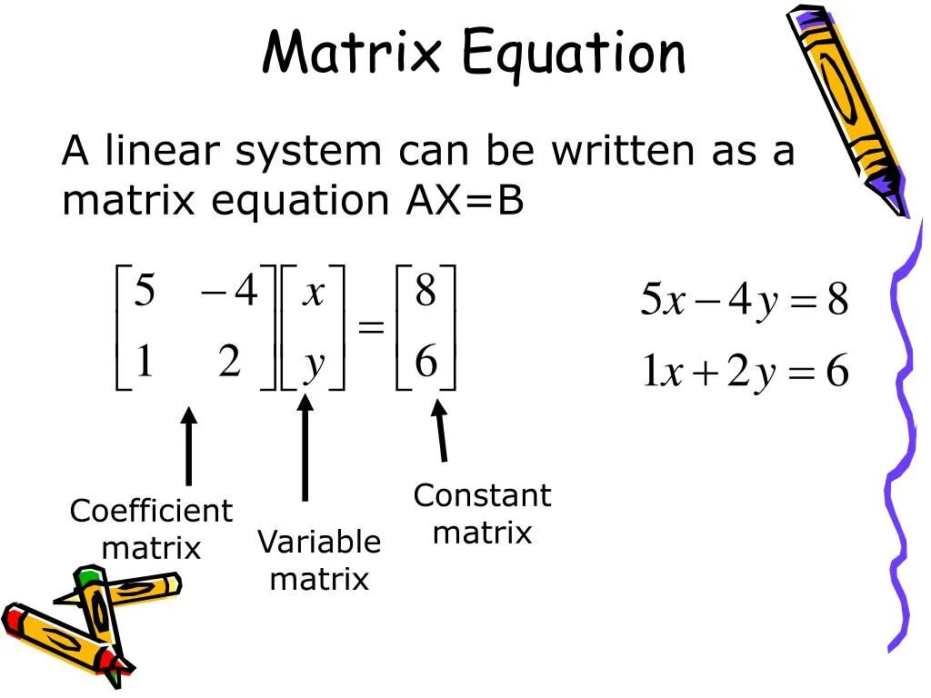 Systems matrix. Matrix equation. Coefficient Matrix. Linear equation System with Matrix. Система equation.