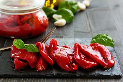 Красный перец с мясом