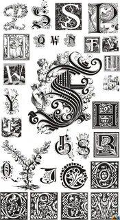 Decorative fonts