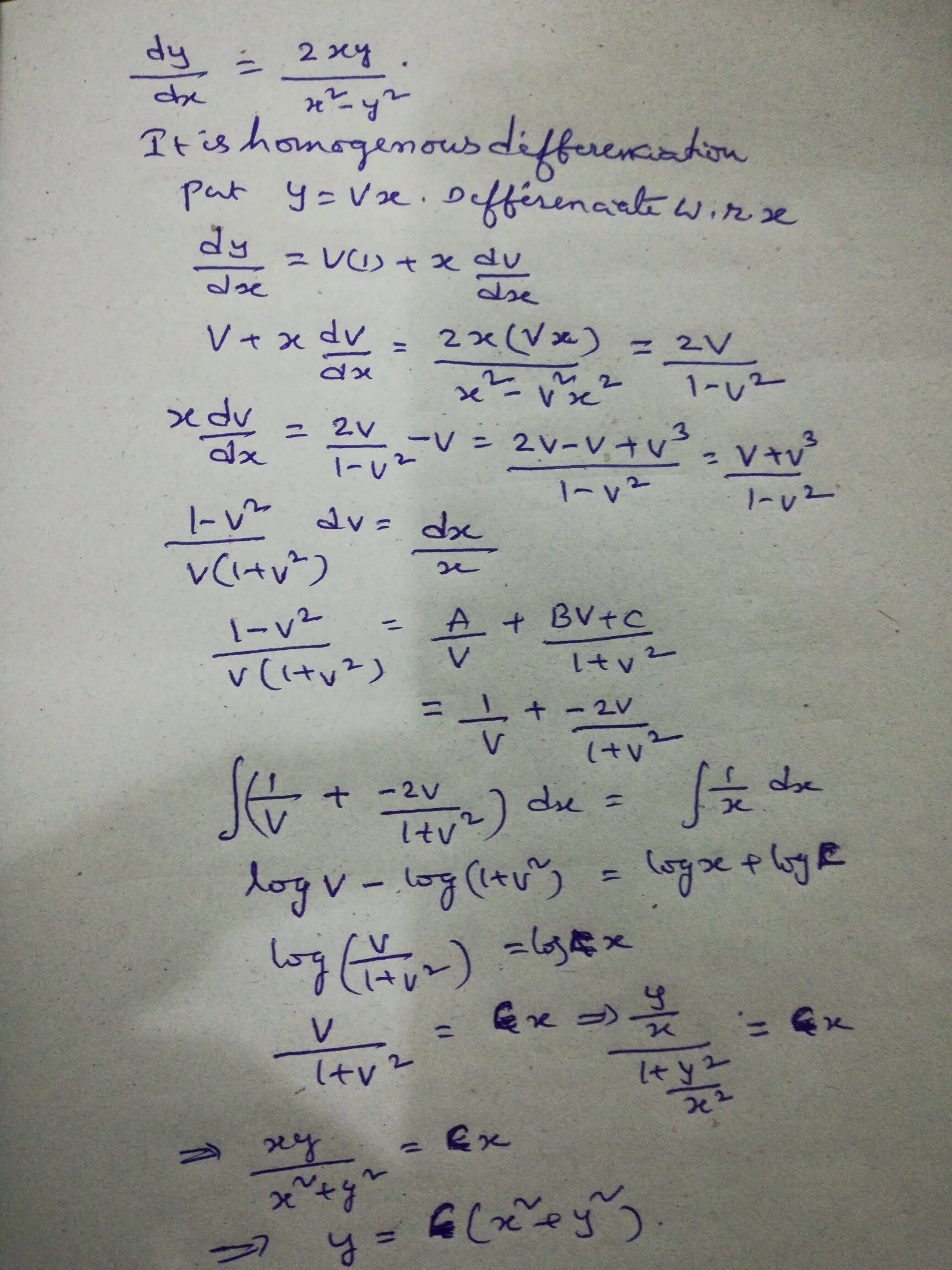 (XY^2+X)DX-(X^2y+y)dy=0. Dy=2-x^3dx. X(1+Y^2)+Y(1+X^2)dy/DX=0. (XY+X) DX/dy =1. Xy 2x 0