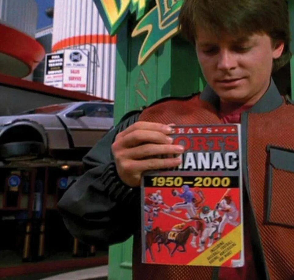 Альманах 1950-2000 назад в будущее. Спортивный альманах 1950-2000. Марти макфлай альманах. Спортивный альманах 1950-2000 назад в будущее. Спортивный альманах грейс.