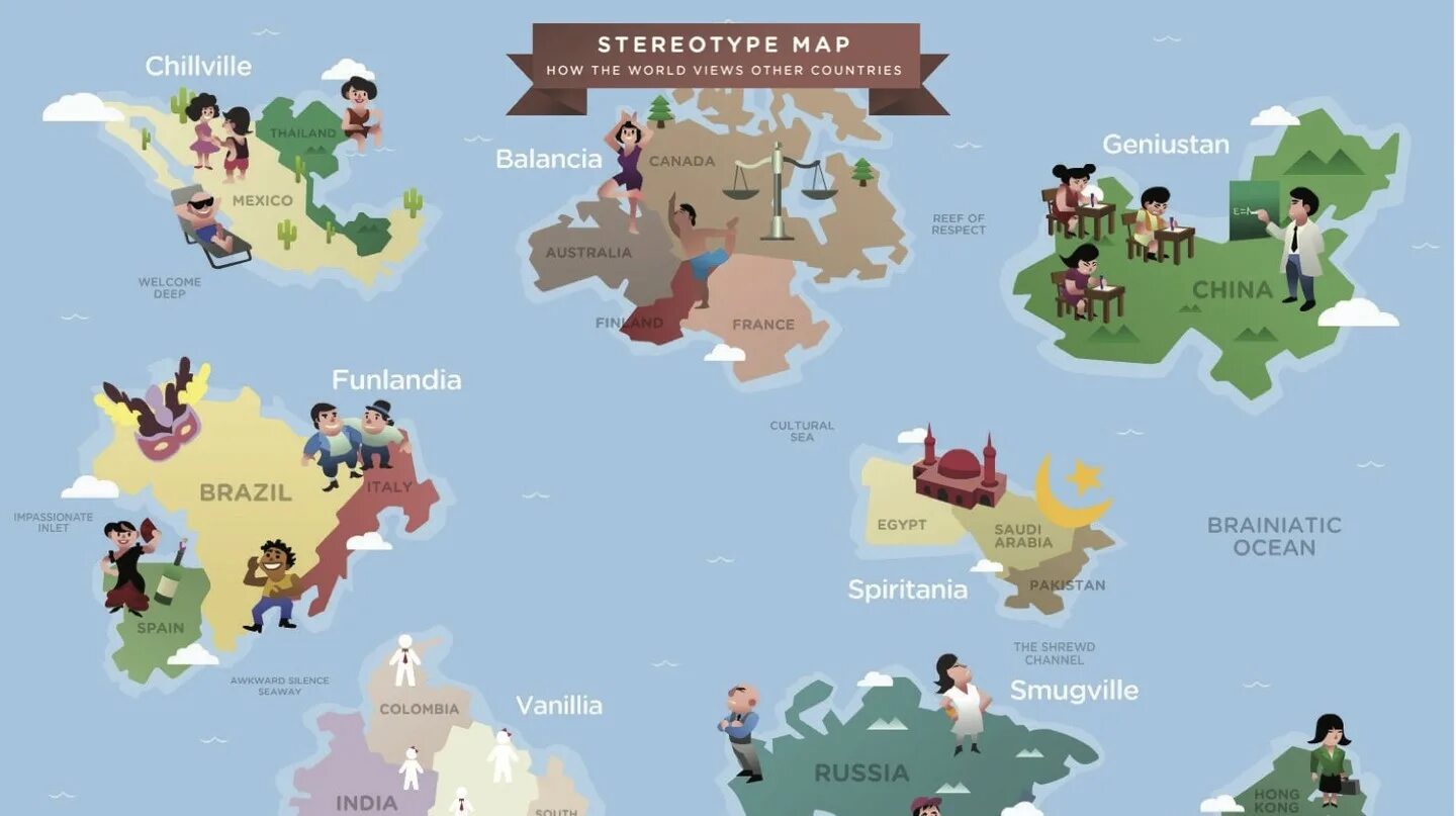 Stereotypes карта. Stereotypes World Map. Countries stereotypes. Countries of the World.