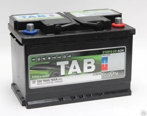 Аккумулятор tab agm stop go. Акб таб агм 70 ач. tab 70 agm. акб таб 70 джип. tab ecodry stopgo agm 70 обратная.