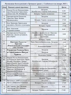 Обнинск храм рождества христова расписание