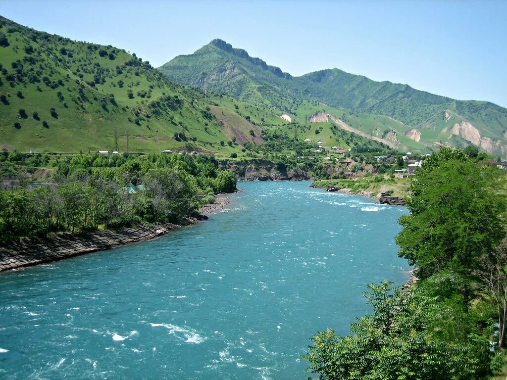 Nurek, Tajikistan Vakhsh River. Prince Roy Flickr