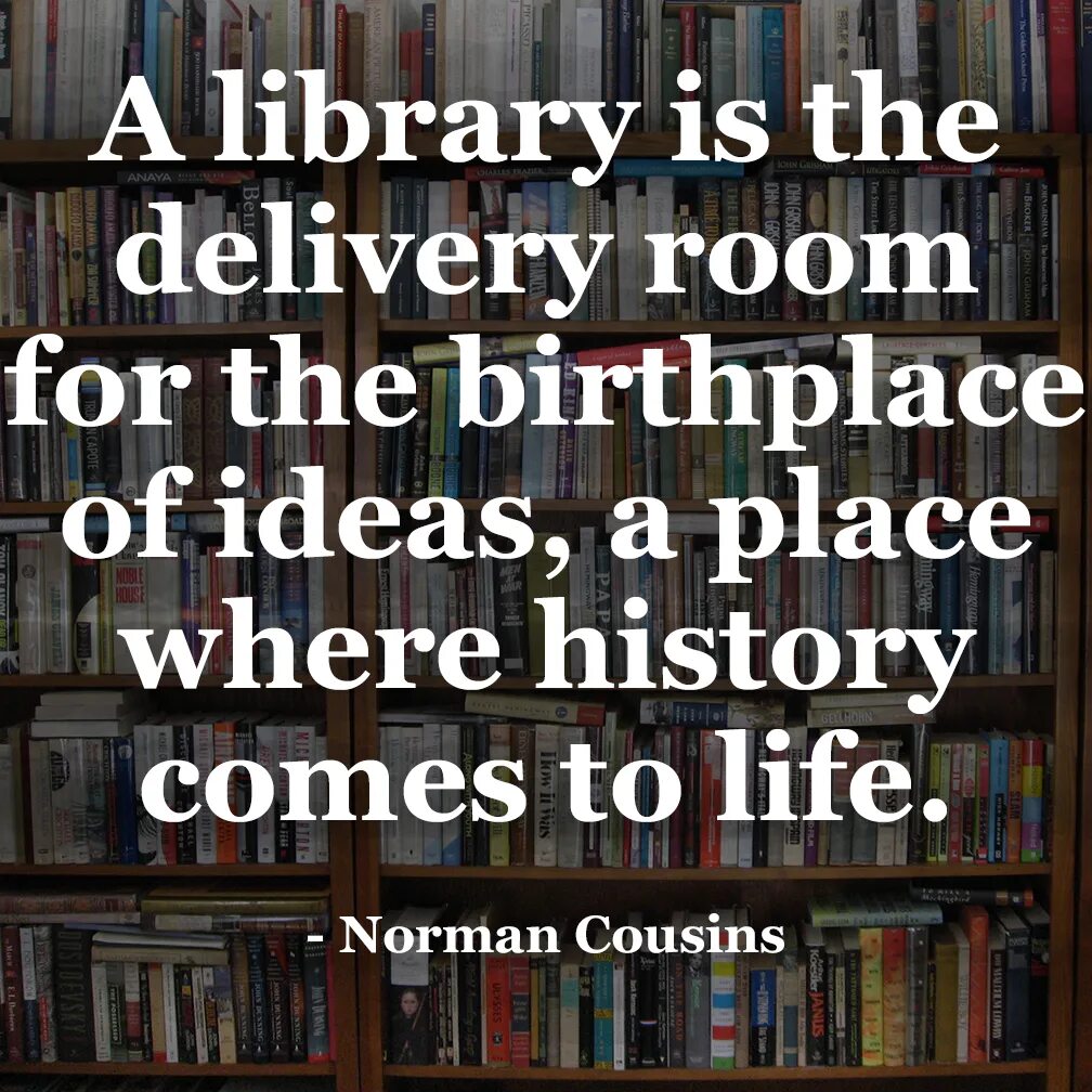 Libraries are important