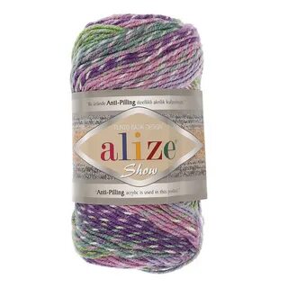 Пряжа ALIZE "Show Punto Batik Design", 170 м, 100 грамм, арт. 