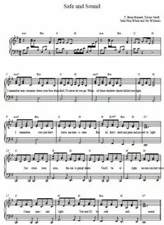 Текст песни safe and sound
